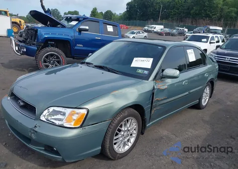2004 Subaru Legacy L/L W/35Th Anniversary Edition z USA, uszkodzony, nr VIN 4S3BE625147201375
